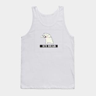 ice bear angry Tank Top